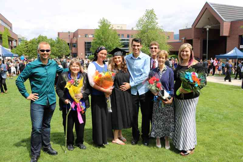 Jasmine's Masters Graduation Ceremony